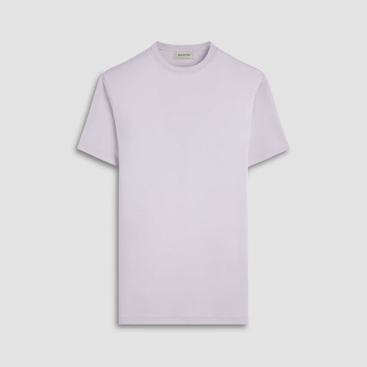 Bugatchi Hank Crew Neck T-Shirt Platinum