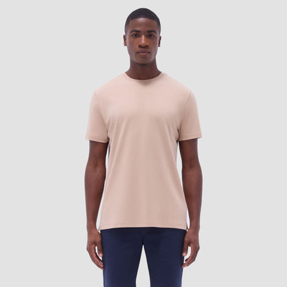 Bugatchi Hank Crew Neck T-Shirt Sand