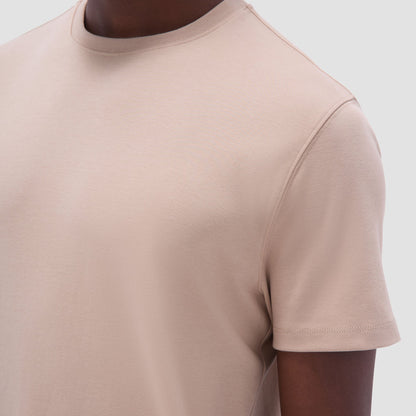 Bugatchi Hank Crew Neck T-Shirt Sand