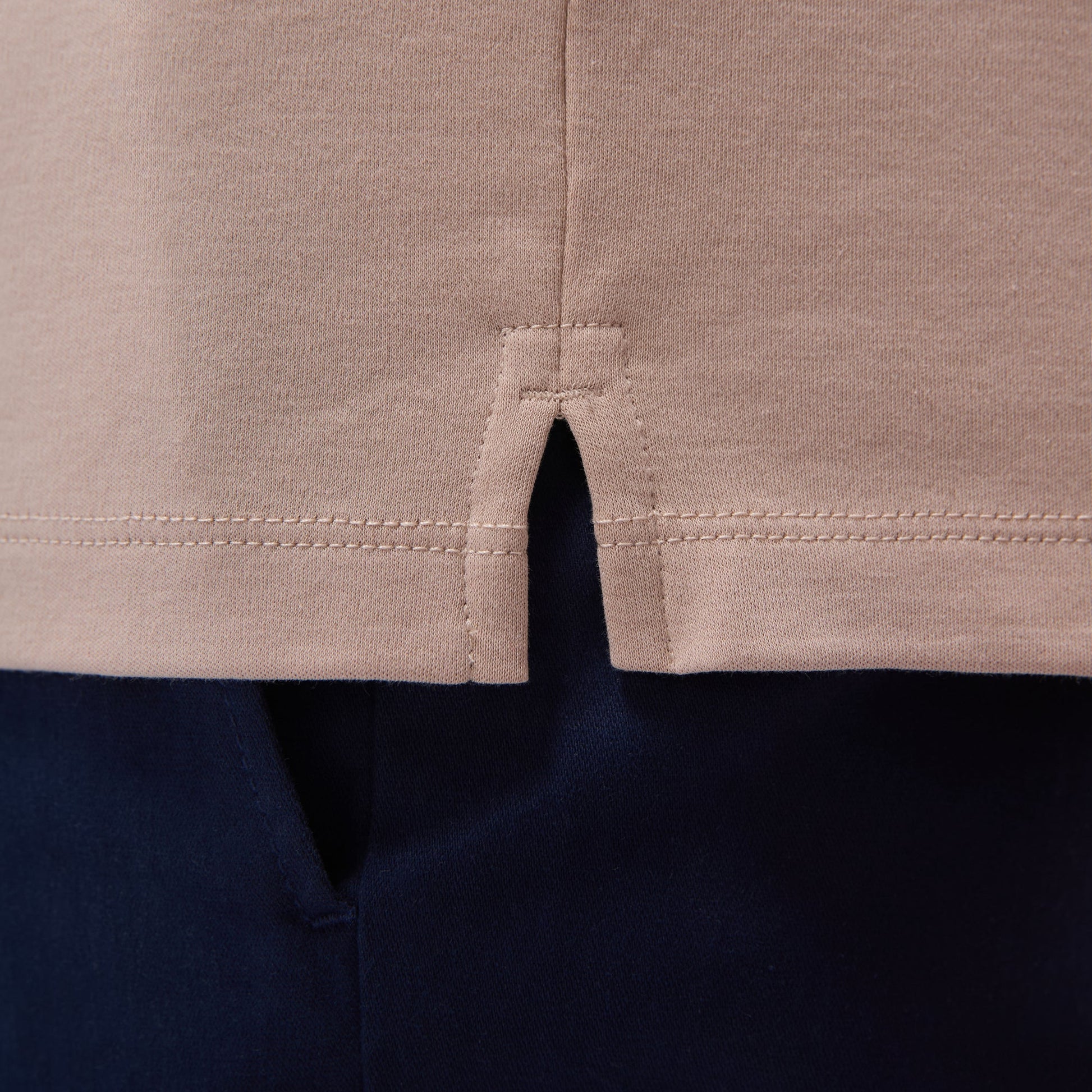 Bugatchi Hank Crew Neck T-Shirt Sand