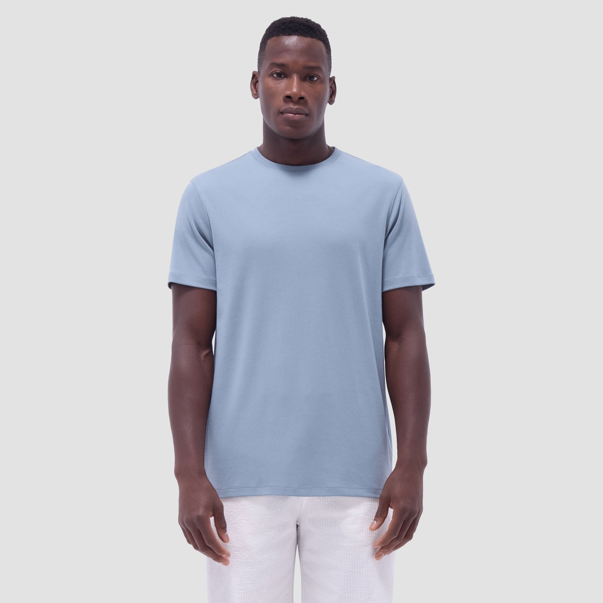 Bugatchi Hank Crew Neck T-Shirt Shark