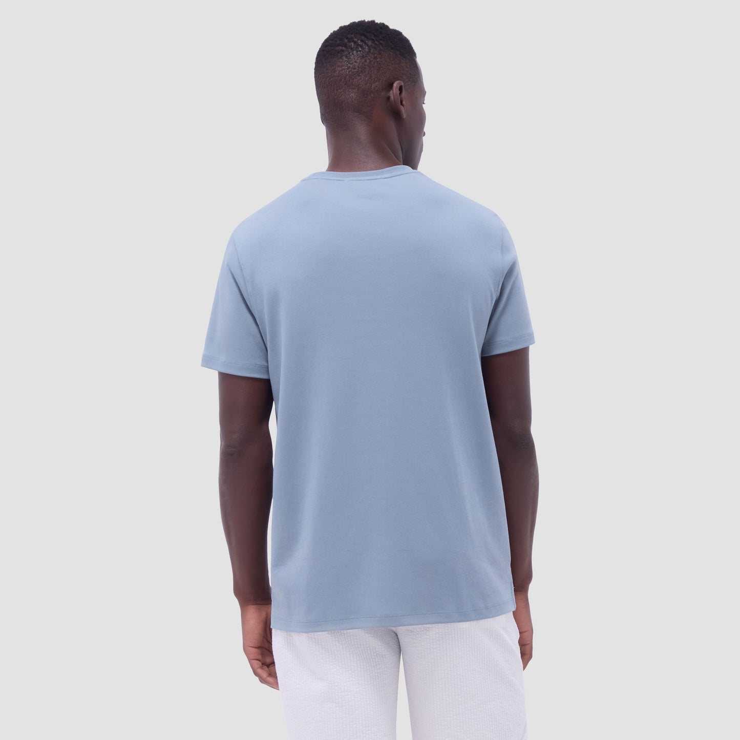 Bugatchi Hank Crew Neck T-Shirt Shark