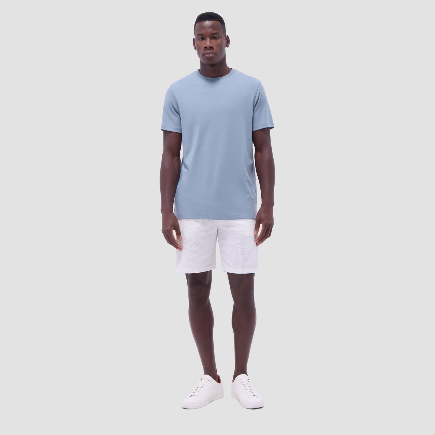 Bugatchi Hank Crew Neck T-Shirt Shark