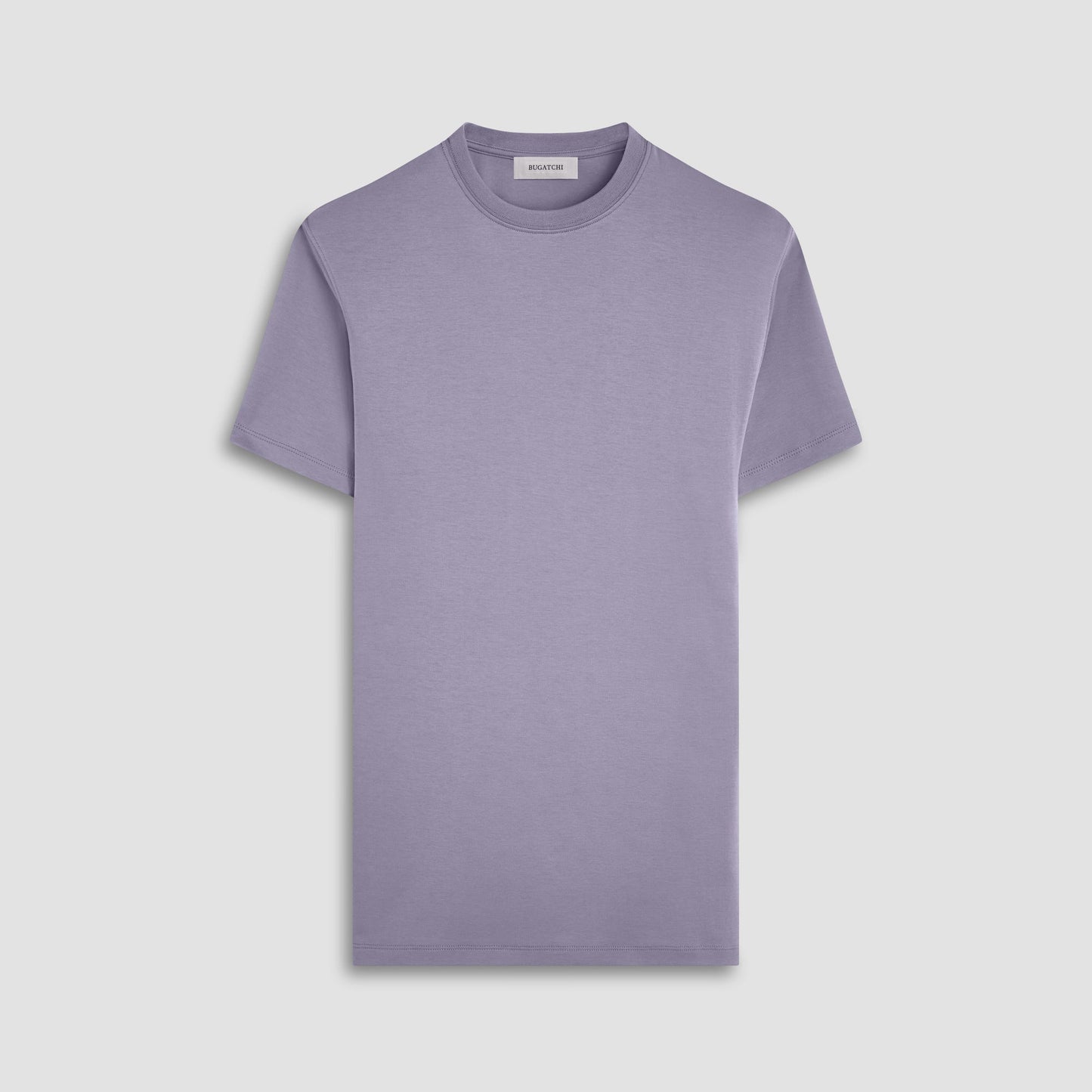 Bugatchi Hank Crew Neck T-Shirt Zinc
