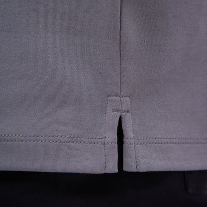 Bugatchi Hank Crew Neck T-Shirt Zinc