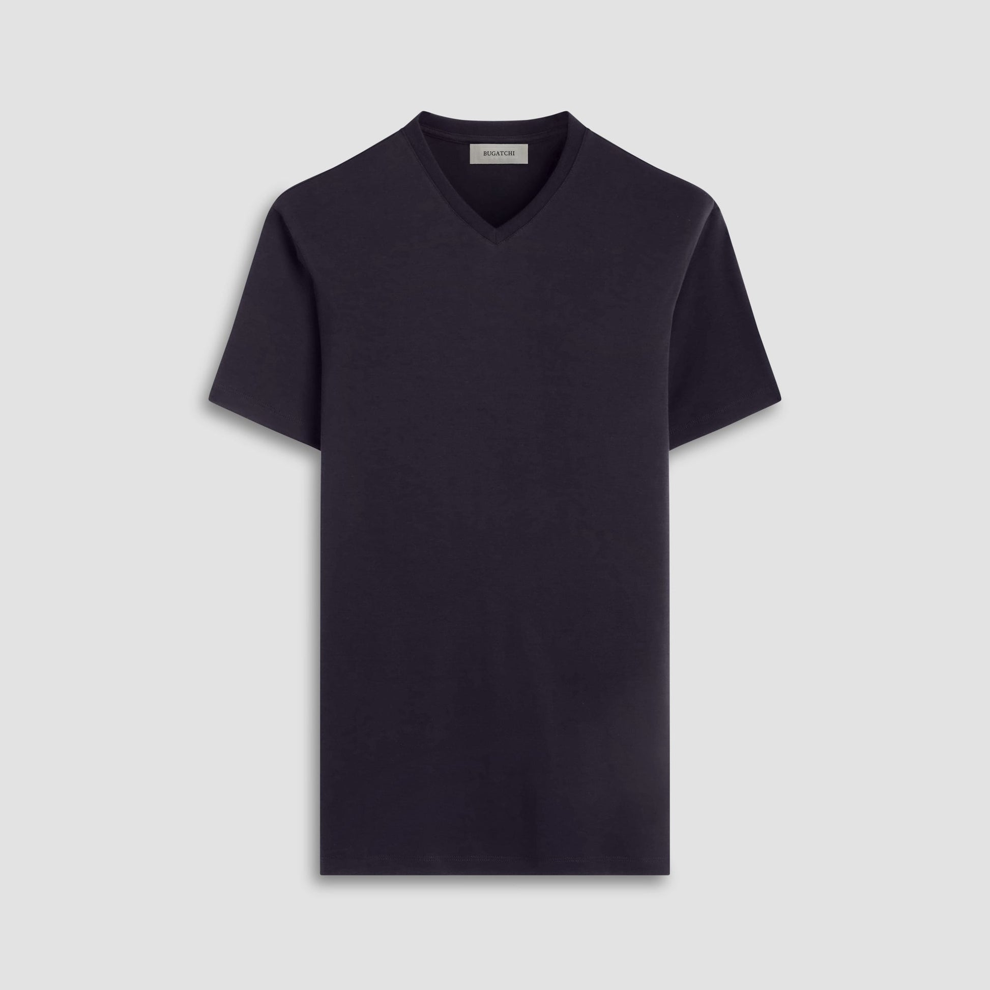 Bugatchi Holden V-Neck T-Shirt Black