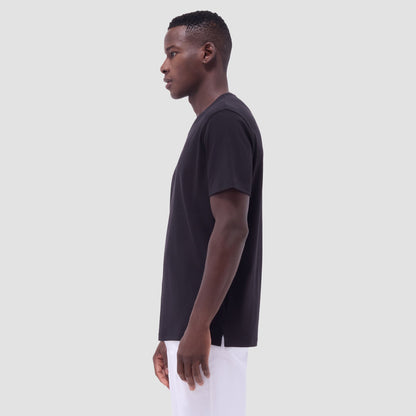 Bugatchi Holden V-Neck T-Shirt Black