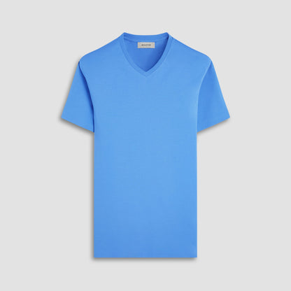 Bugatchi Holden V-Neck T-Shirt Classic Blue