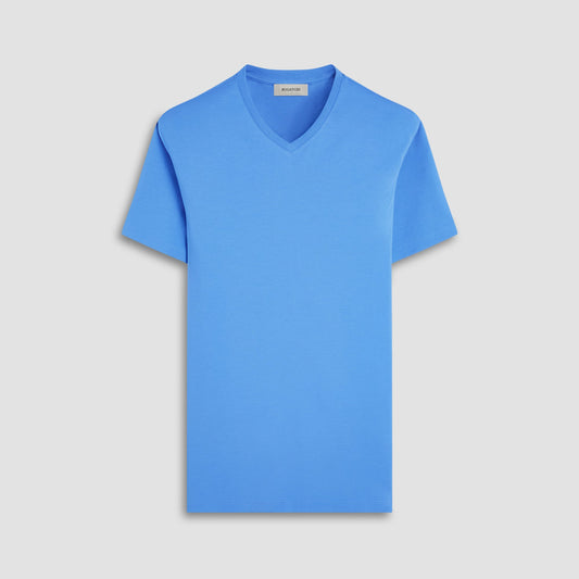 Bugatchi Holden V-Neck T-Shirt Classic Blue