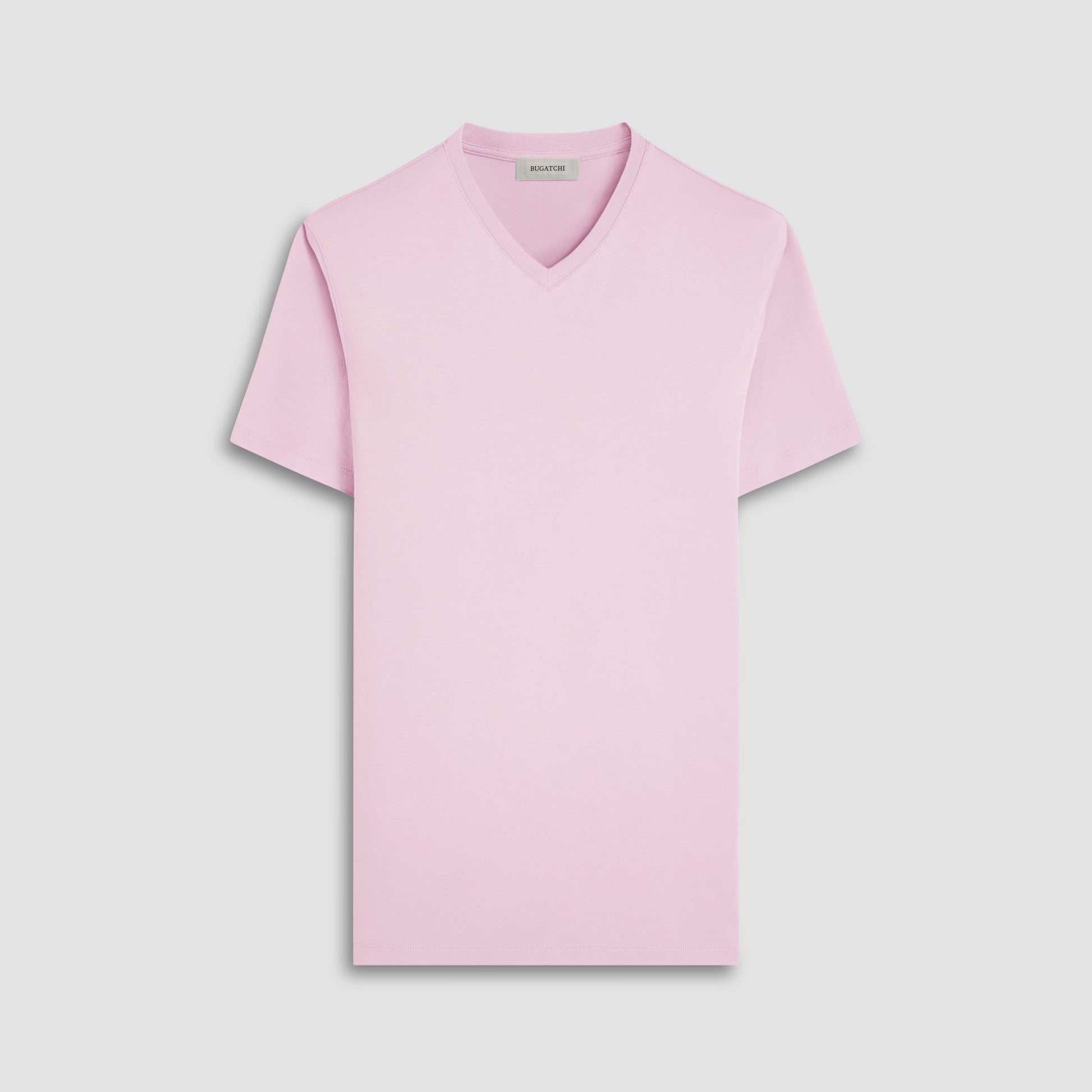 Bugatchi Holden V-Neck T-Shirt Dusty Pink