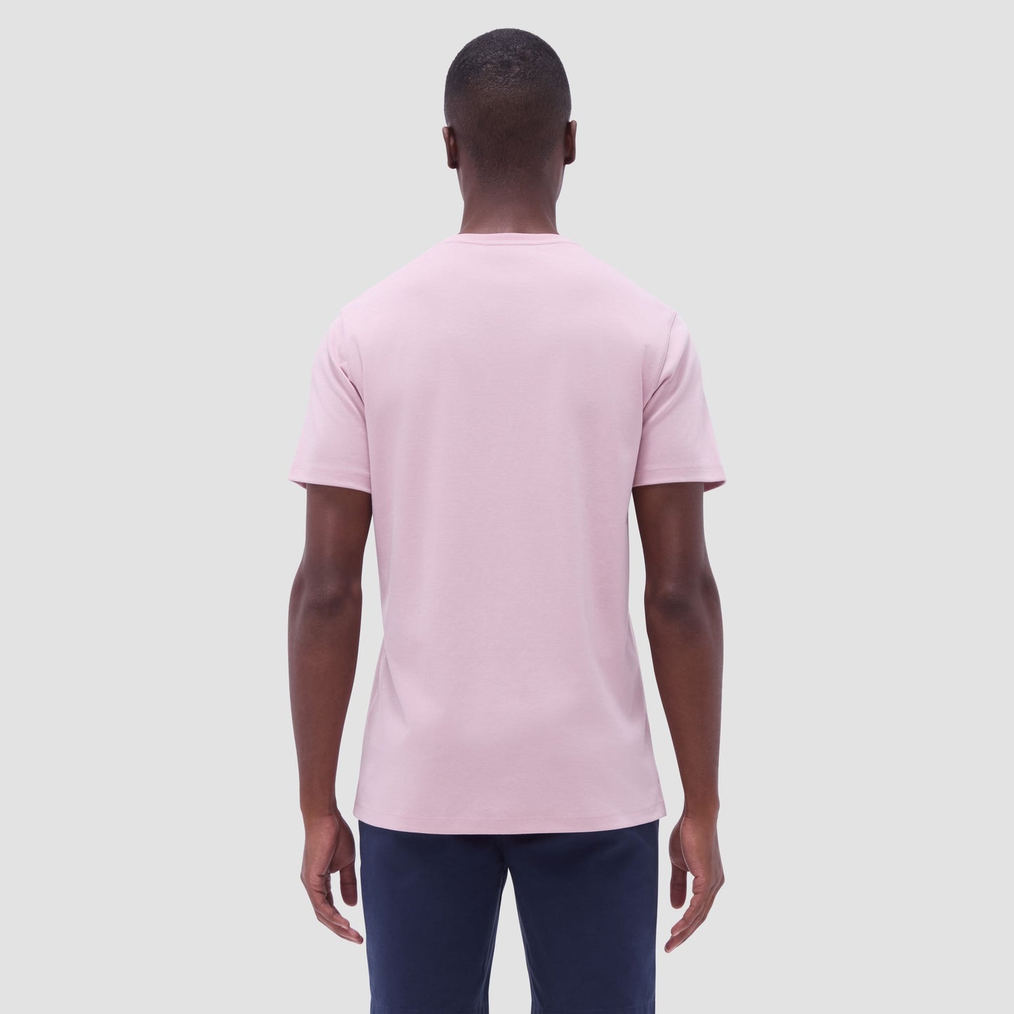 Bugatchi Holden V-Neck T-Shirt Dusty Pink