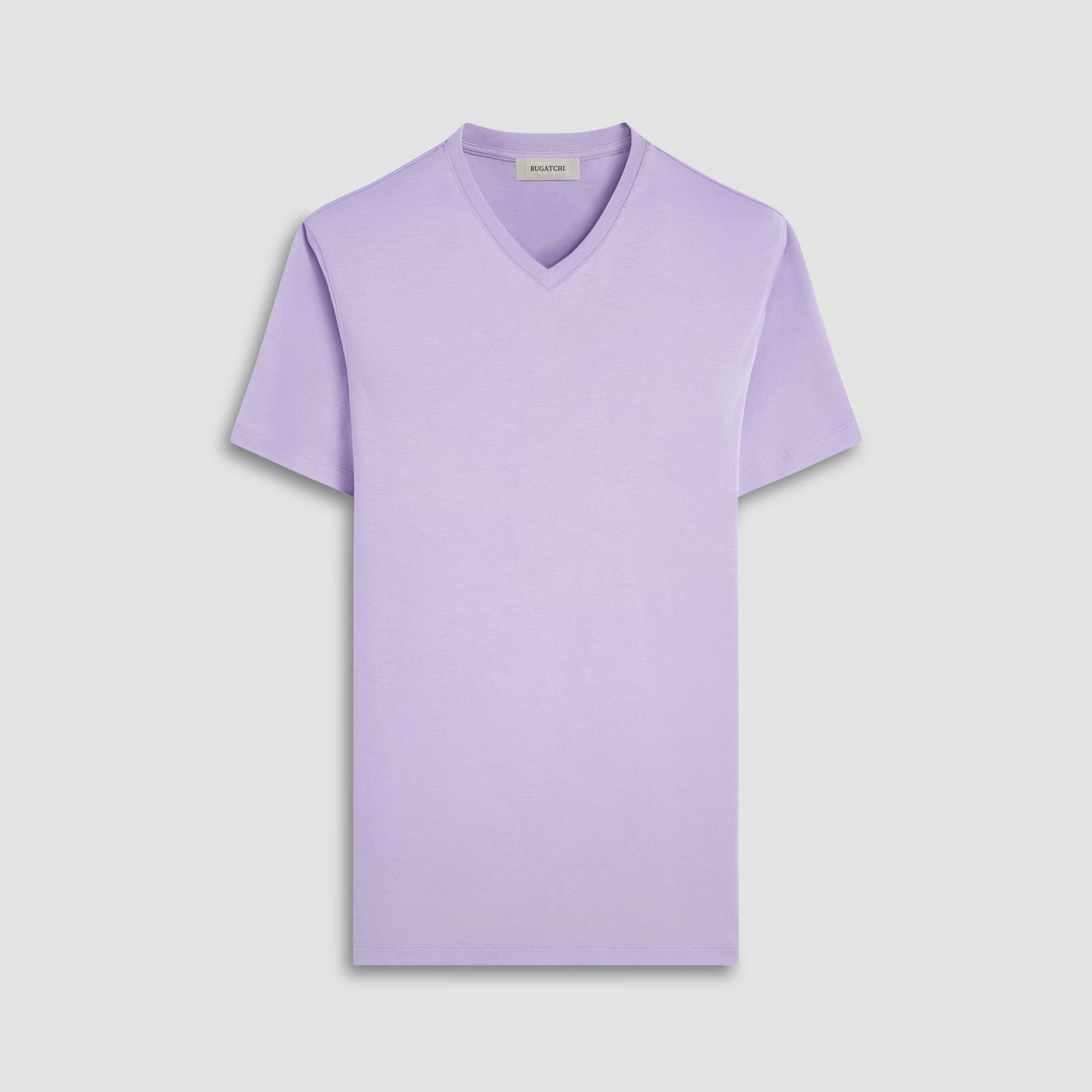 Bugatchi Holden V-Neck T-Shirt Lilac