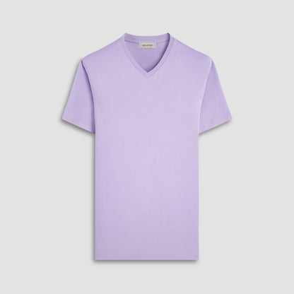 Bugatchi Holden V-Neck T-Shirt Lilac