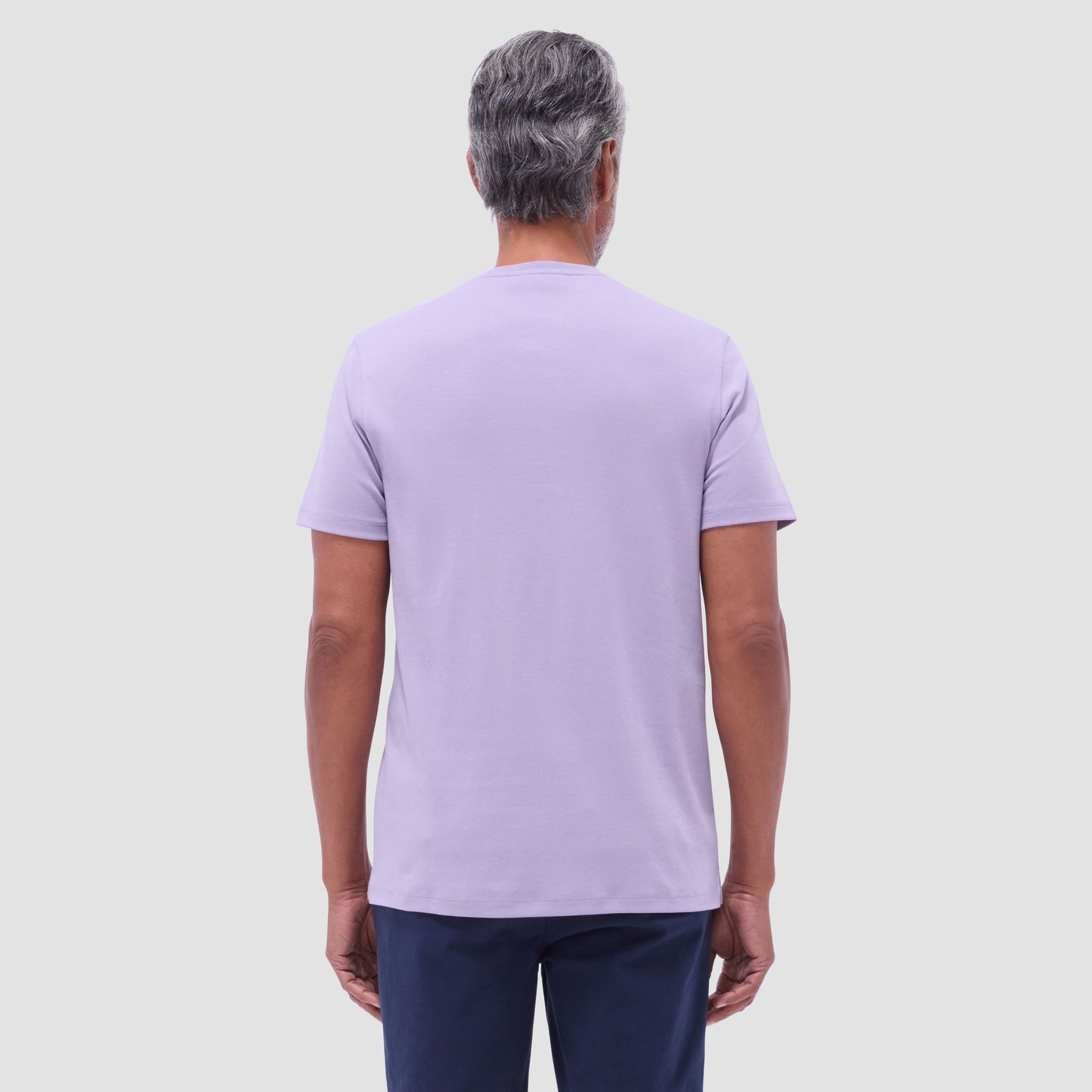 Bugatchi Holden V-Neck T-Shirt Lilac