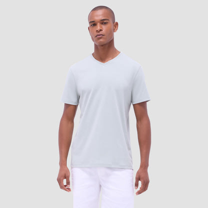 Bugatchi Holden V-Neck T-Shirt Mint