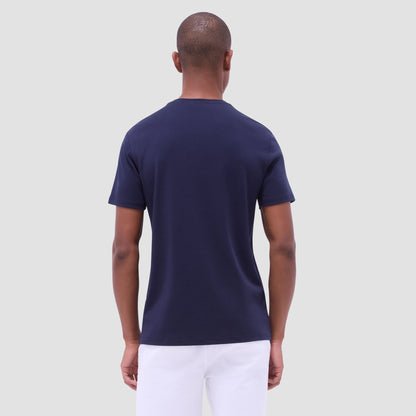 Bugatchi Holden V-Neck T-Shirt Navy