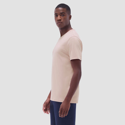Bugatchi Holden V-Neck T-Shirt Sand
