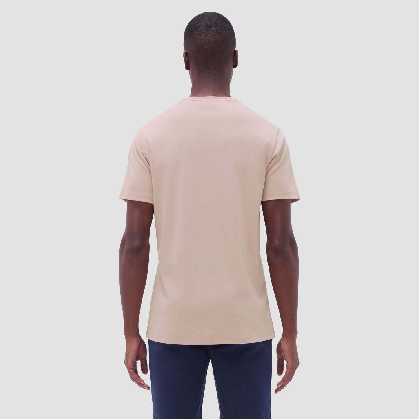 Bugatchi Holden V-Neck T-Shirt Sand