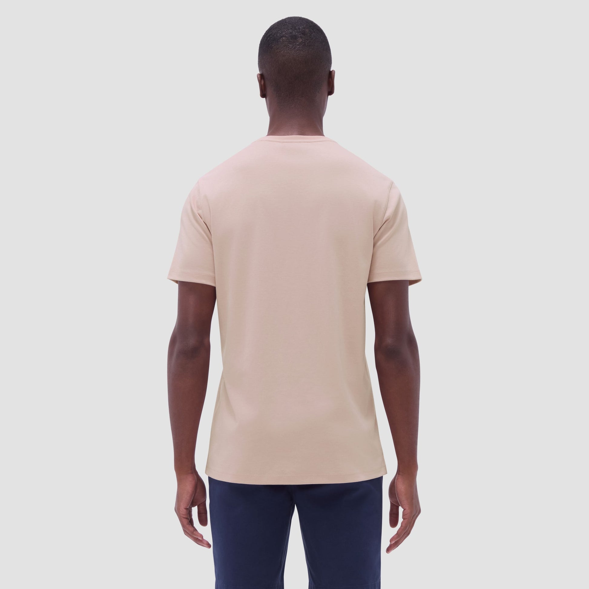 Bugatchi Holden V-Neck T-Shirt Sand