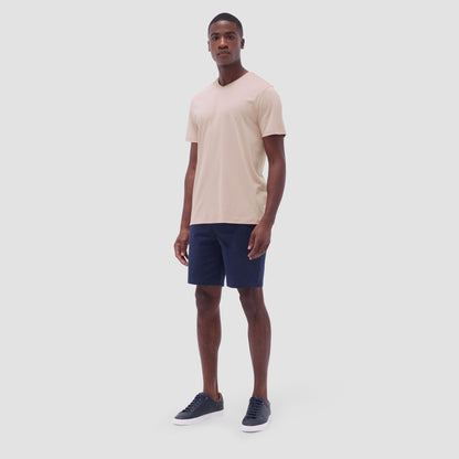 Bugatchi Holden V-Neck T-Shirt Sand