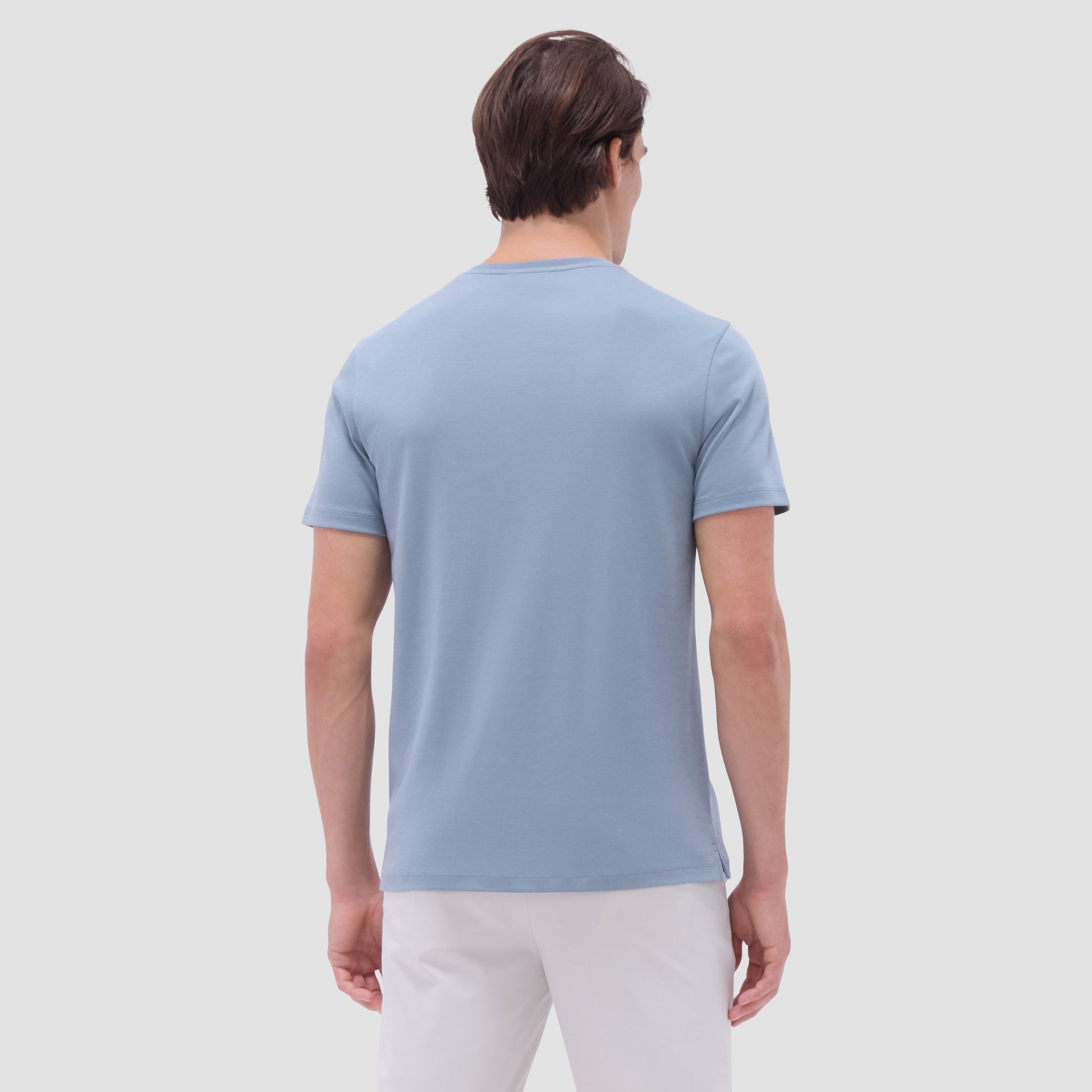 Bugatchi Holden V-Neck T-Shirt Shark