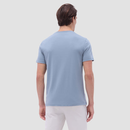 Bugatchi Holden V-Neck T-Shirt Shark