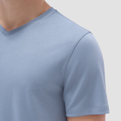 Bugatchi Holden V-Neck T-Shirt Shark