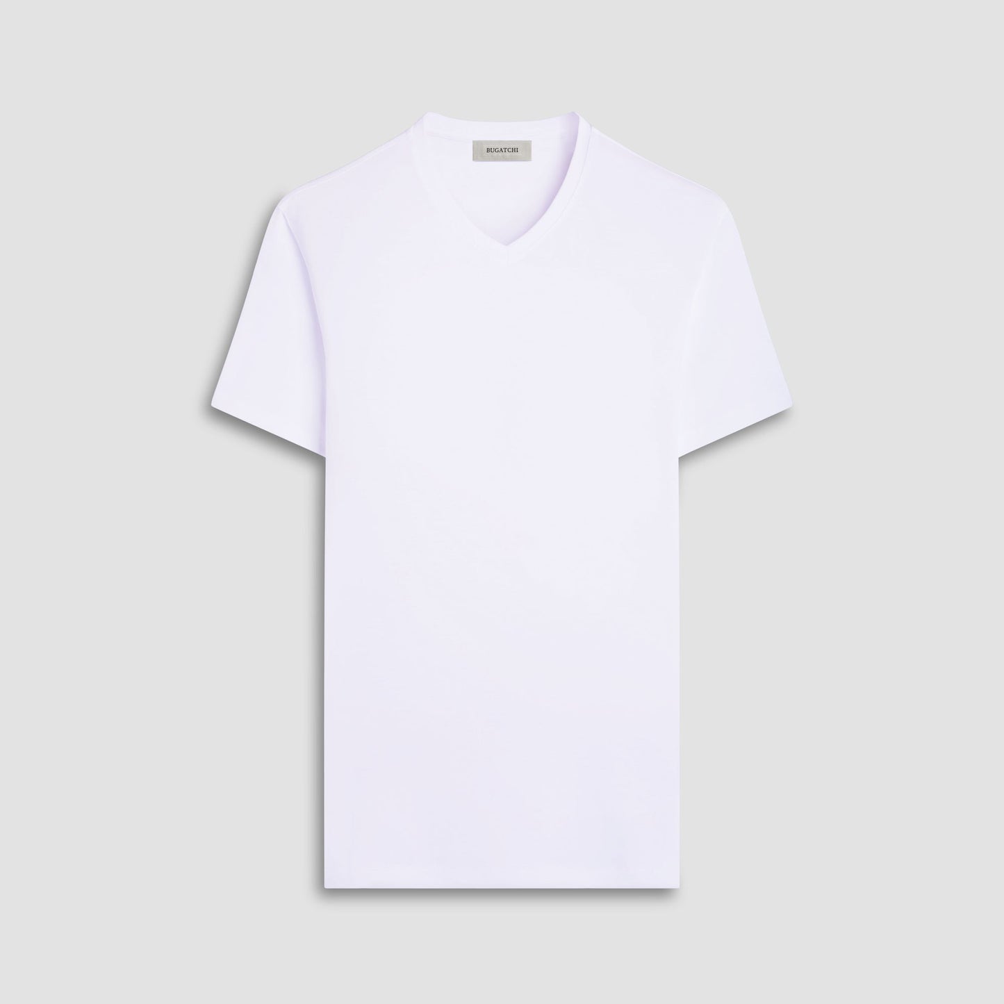 Bugatchi Holden V-Neck T-Shirt White