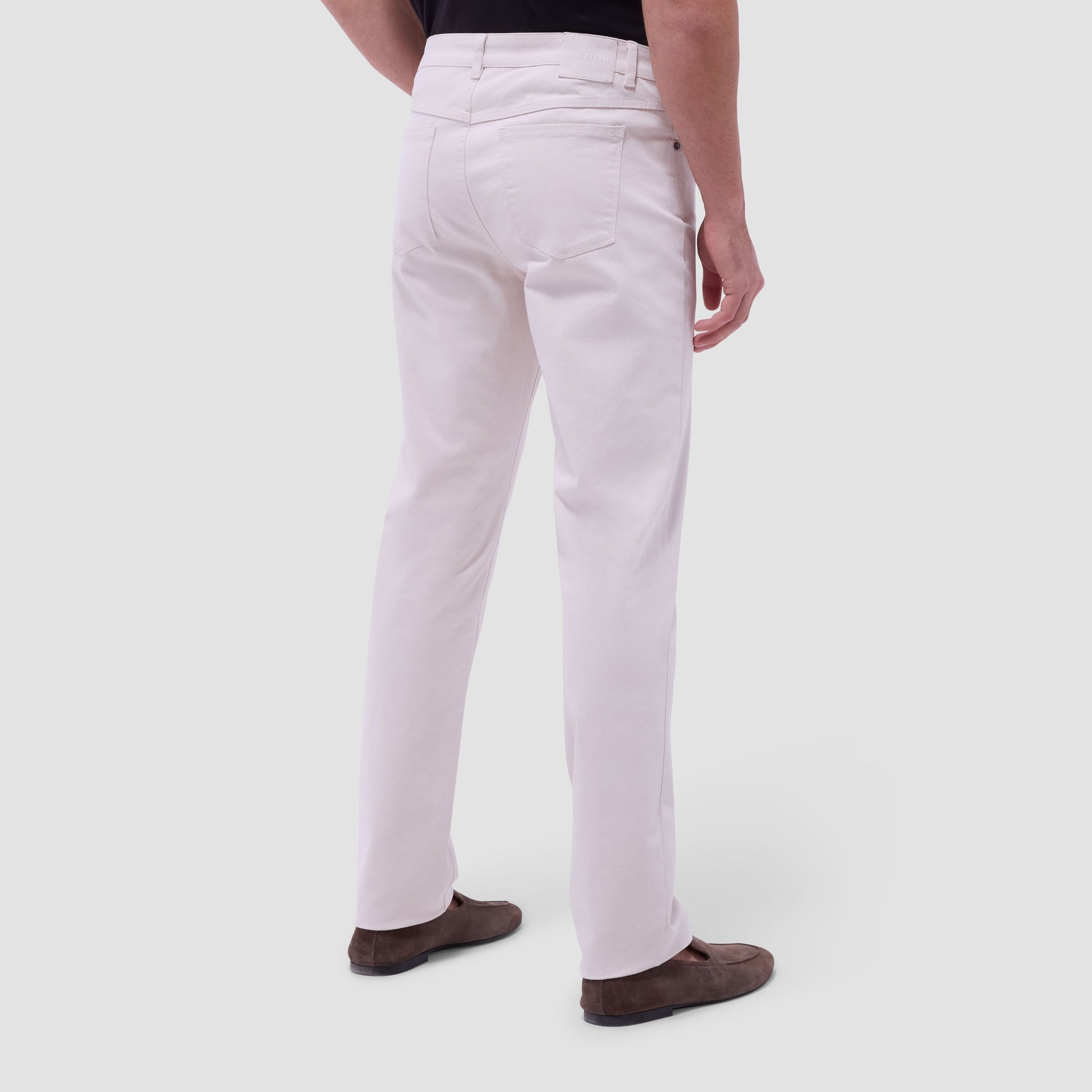 Bugatchi Preston Five Pocket Pant Stone