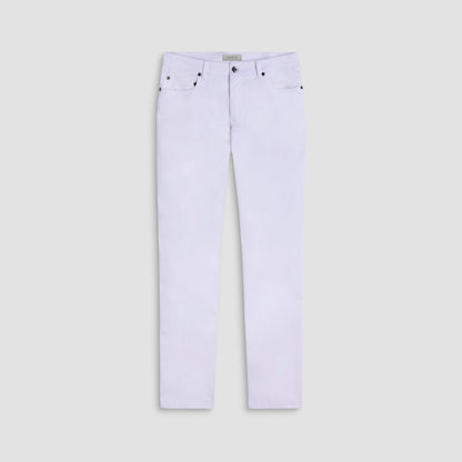 Bugatchi Preston Five Pocket Pant White