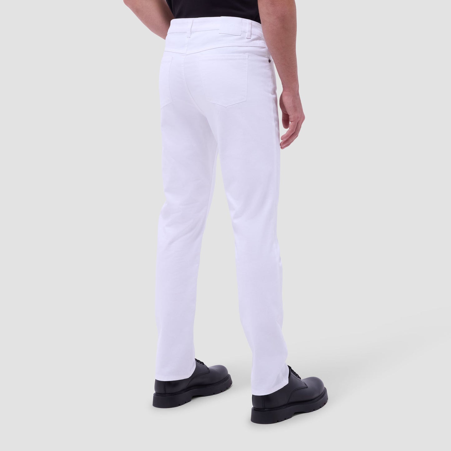 Bugatchi Preston Five Pocket Pant White