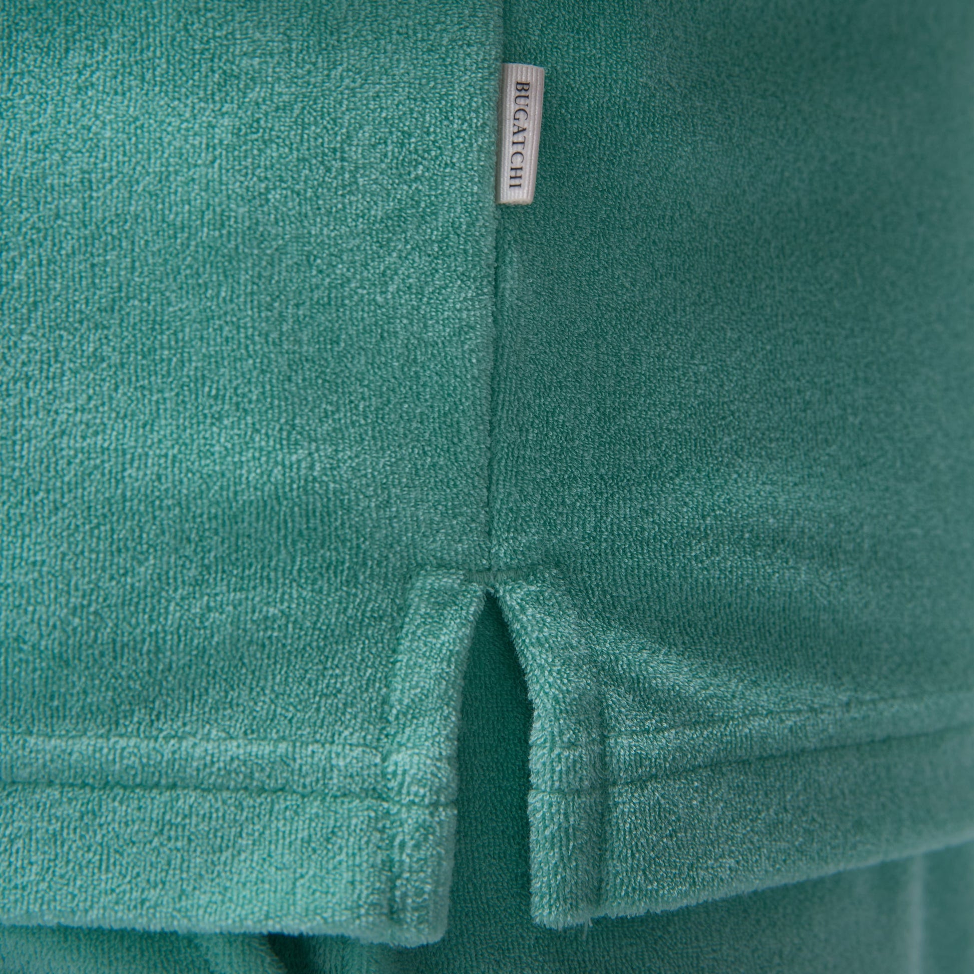 Bugatchi French Terry Polo Shirt Menthol