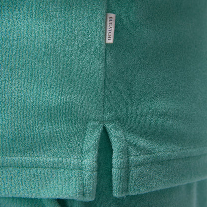 Bugatchi French Terry Polo Shirt Menthol