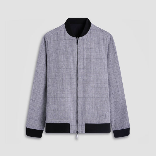 Bugatchi Reversible Blouson Jacket Black