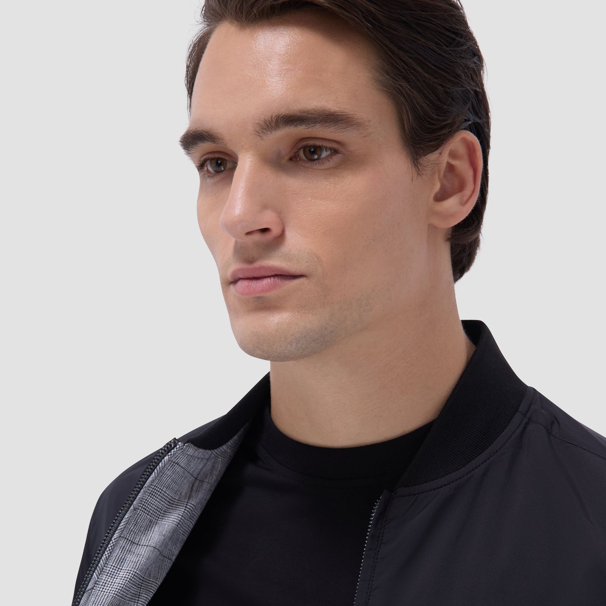 Bugatchi Reversible Blouson Jacket Black