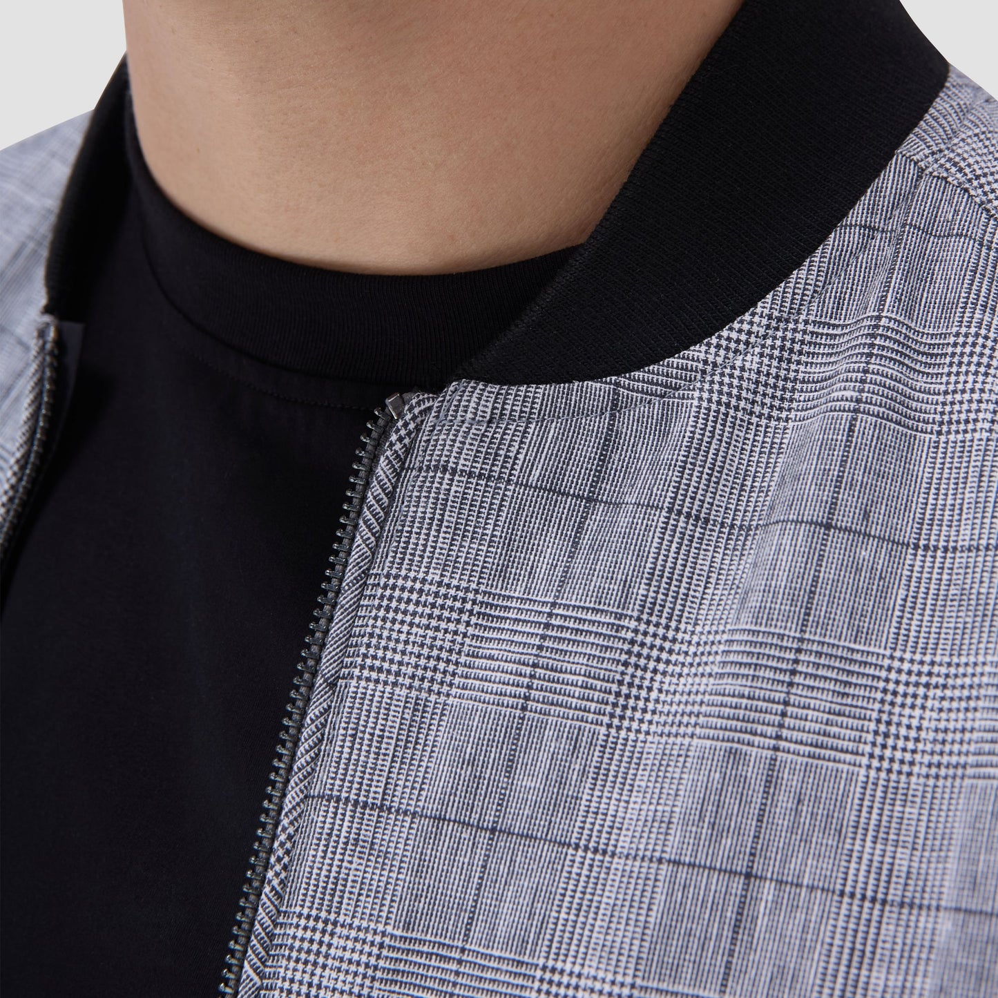 Bugatchi Reversible Blouson Jacket Black