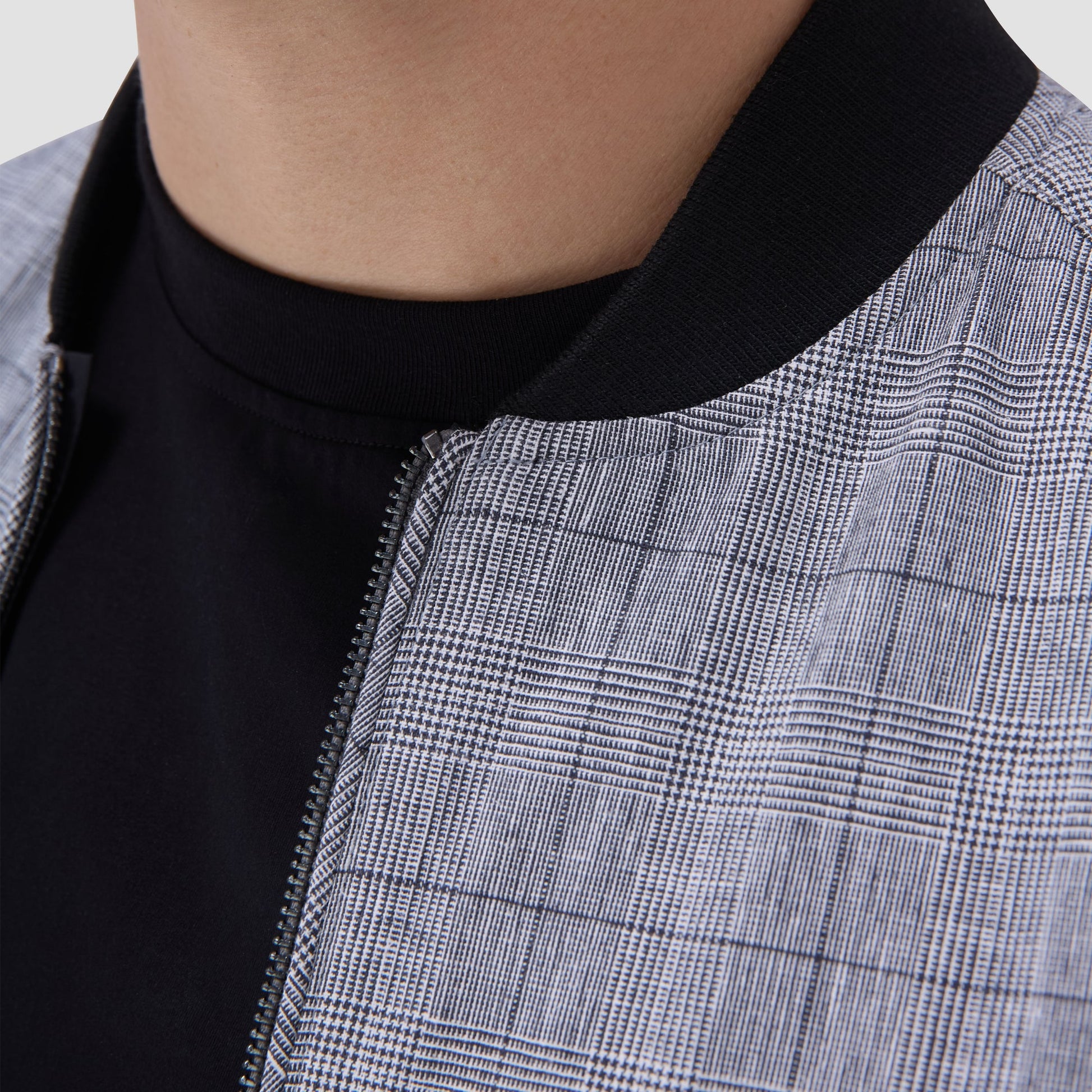 Bugatchi Reversible Blouson Jacket Black