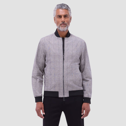 Bugatchi Reversible Blouson Jacket Sand