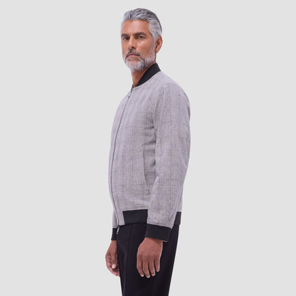 Bugatchi Reversible Blouson Jacket Sand