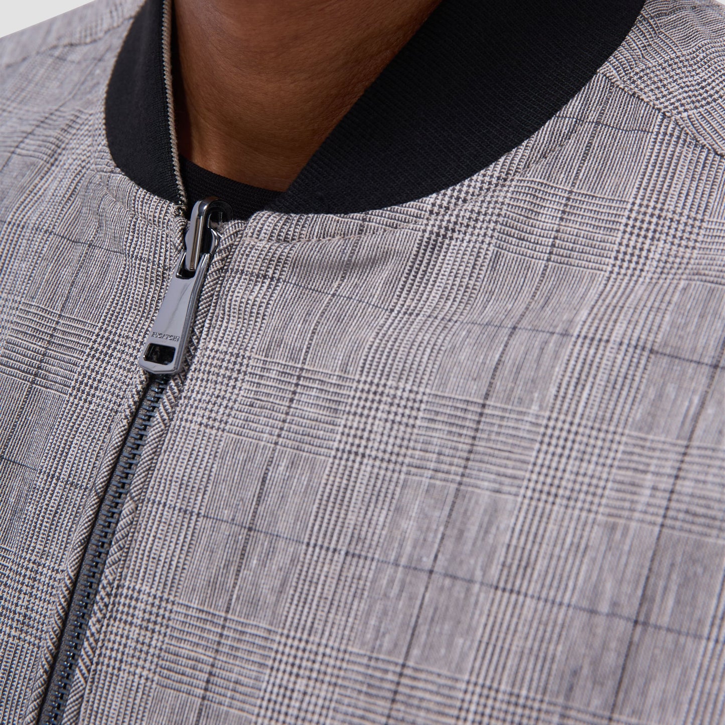 Bugatchi Reversible Blouson Jacket Sand
