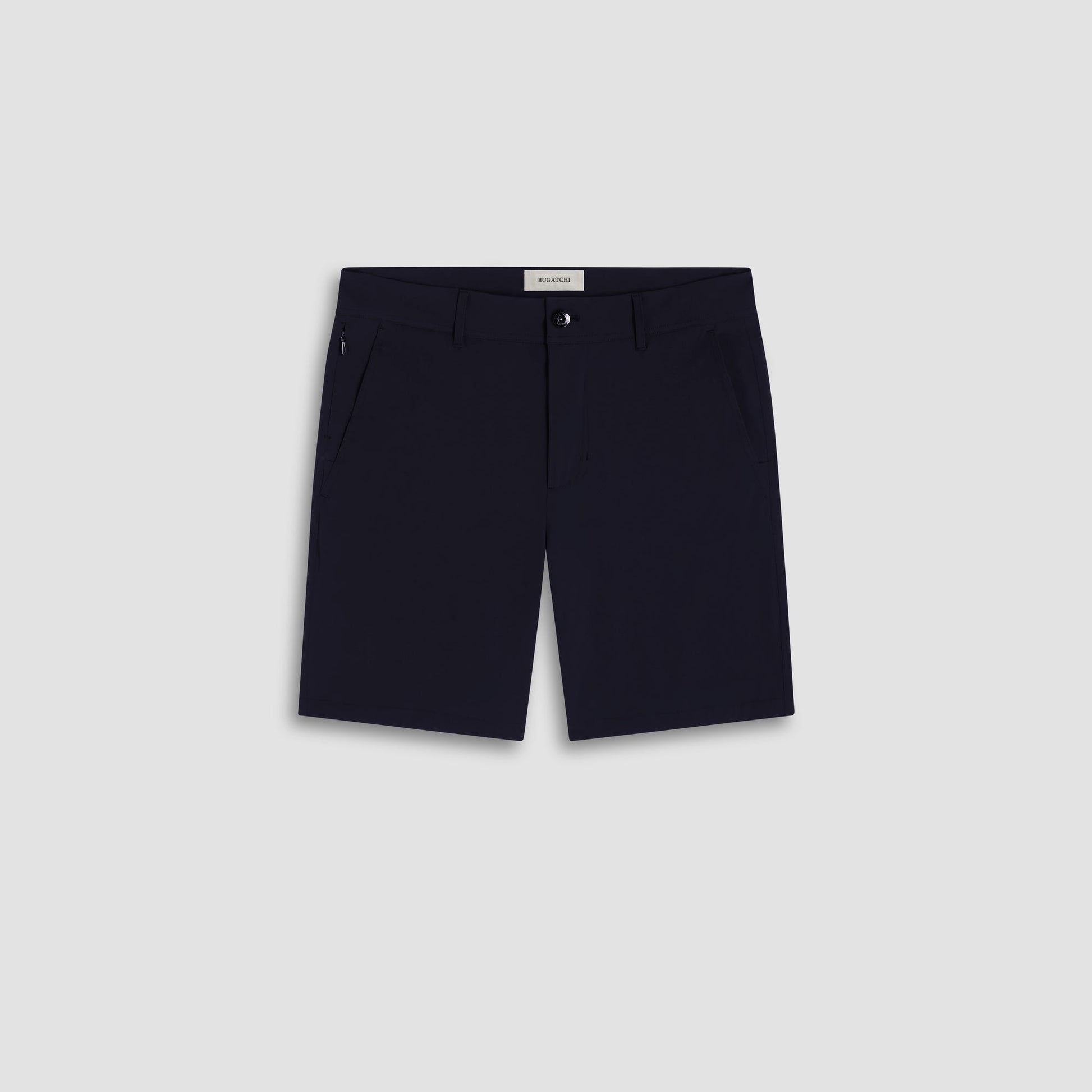 Bugatchi Presley Performance Bermuda Shorts Black