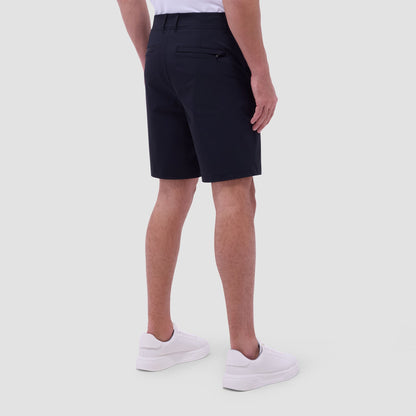 Bugatchi Presley Performance Bermuda Shorts Black