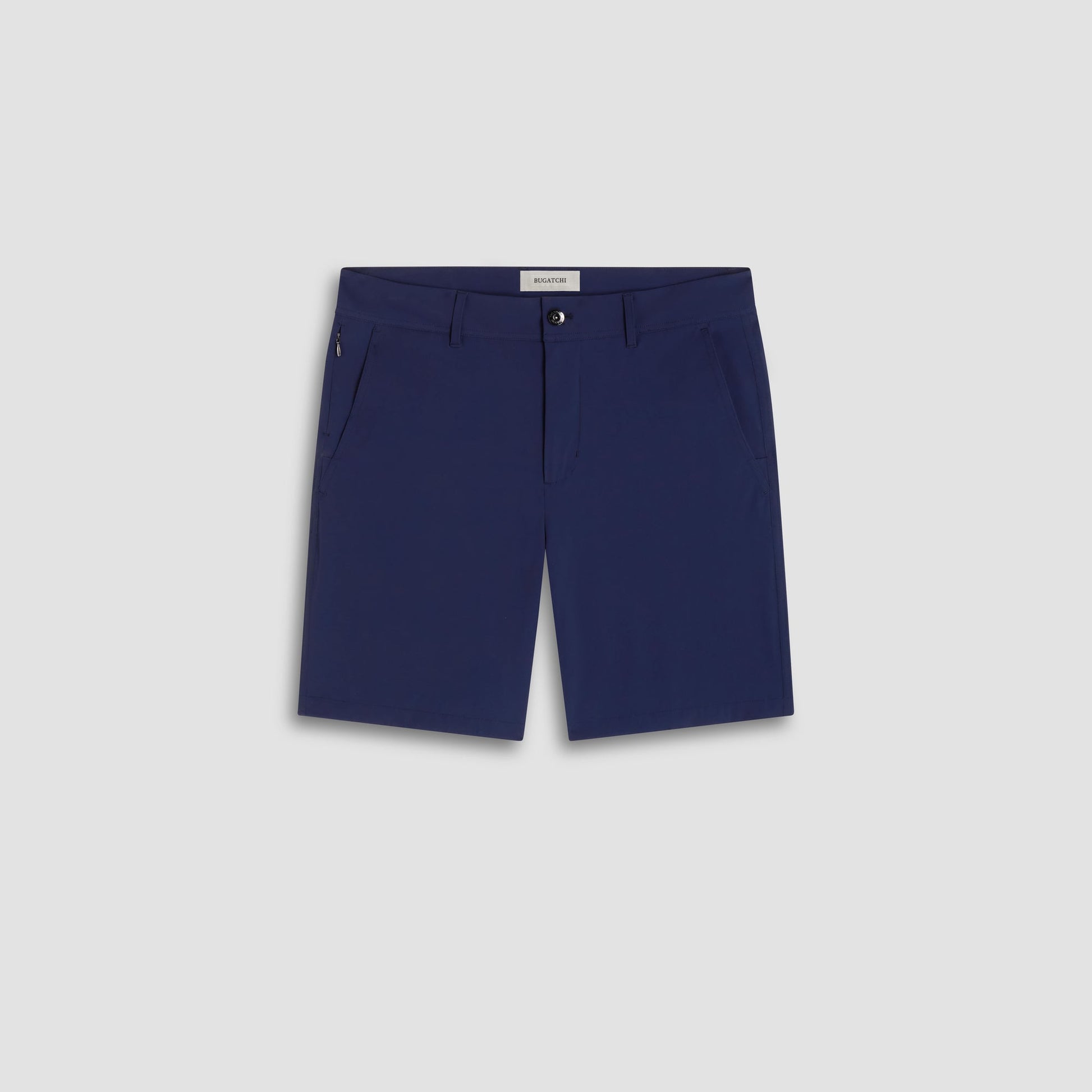 Bugatchi Presley Performance Bermuda Shorts Navy