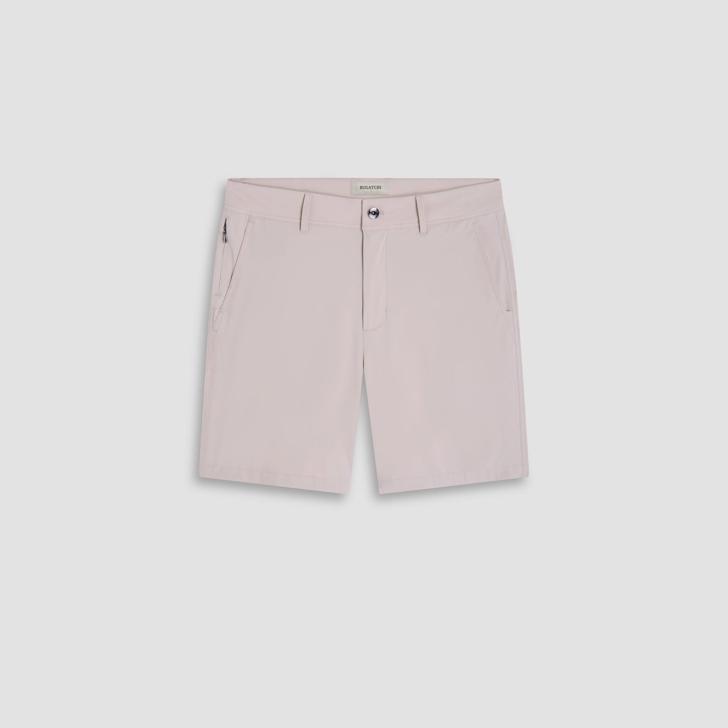 Bugatchi Presley Performance Bermuda Shorts Sand