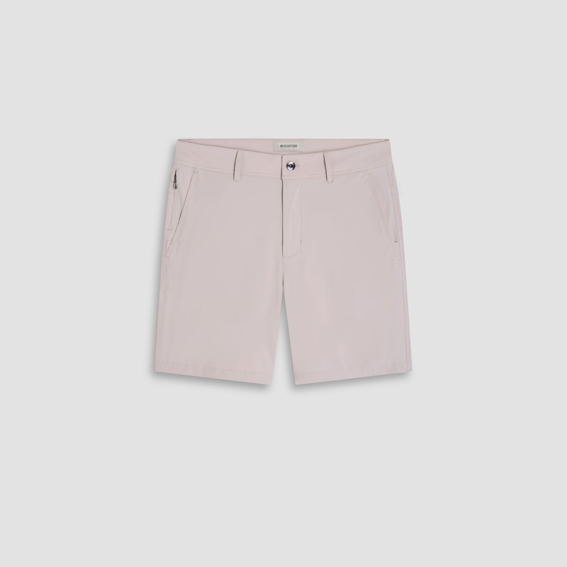 Bugatchi Presley Performance Bermuda Shorts Sand