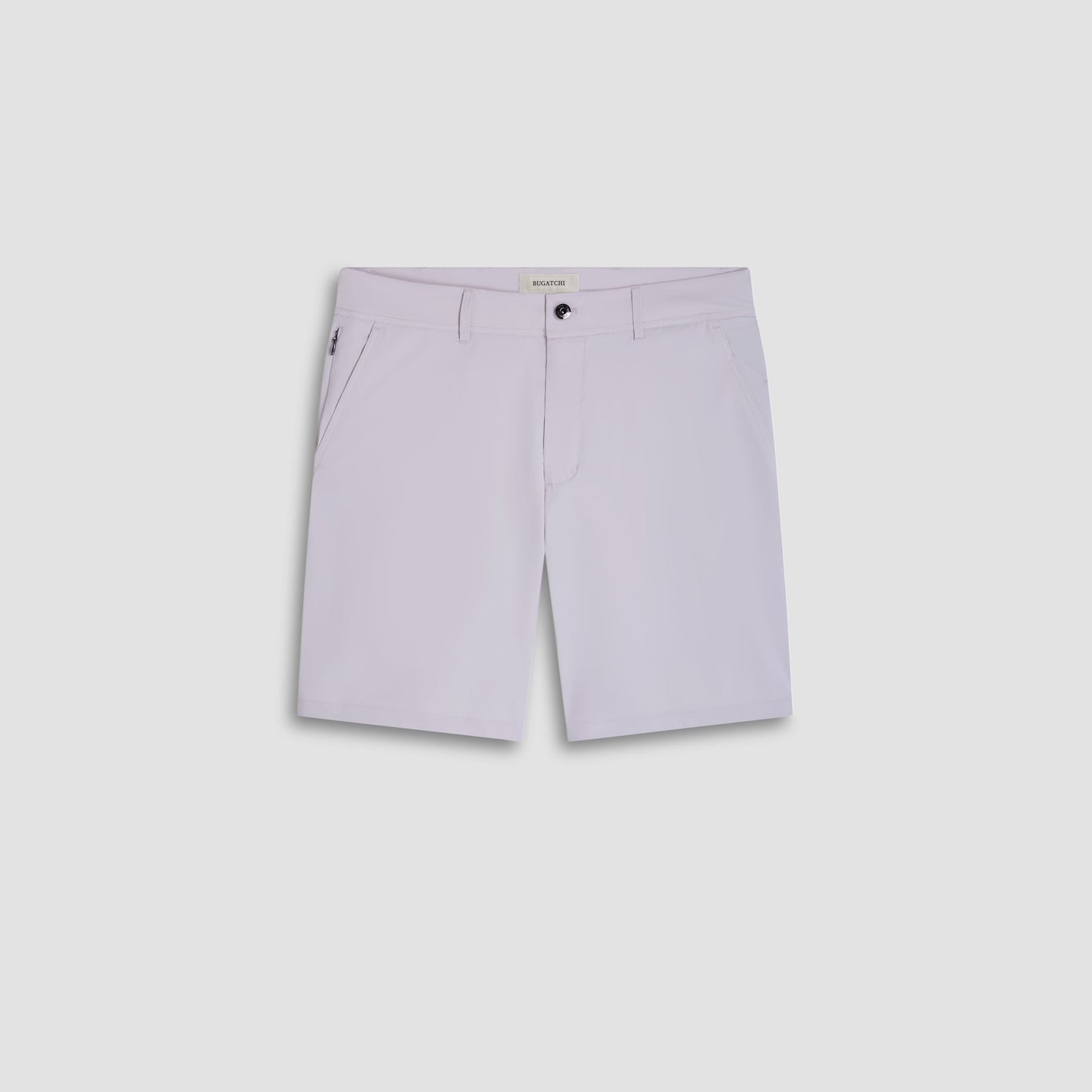 Bugatchi Presley Performance Bermuda Shorts Stone