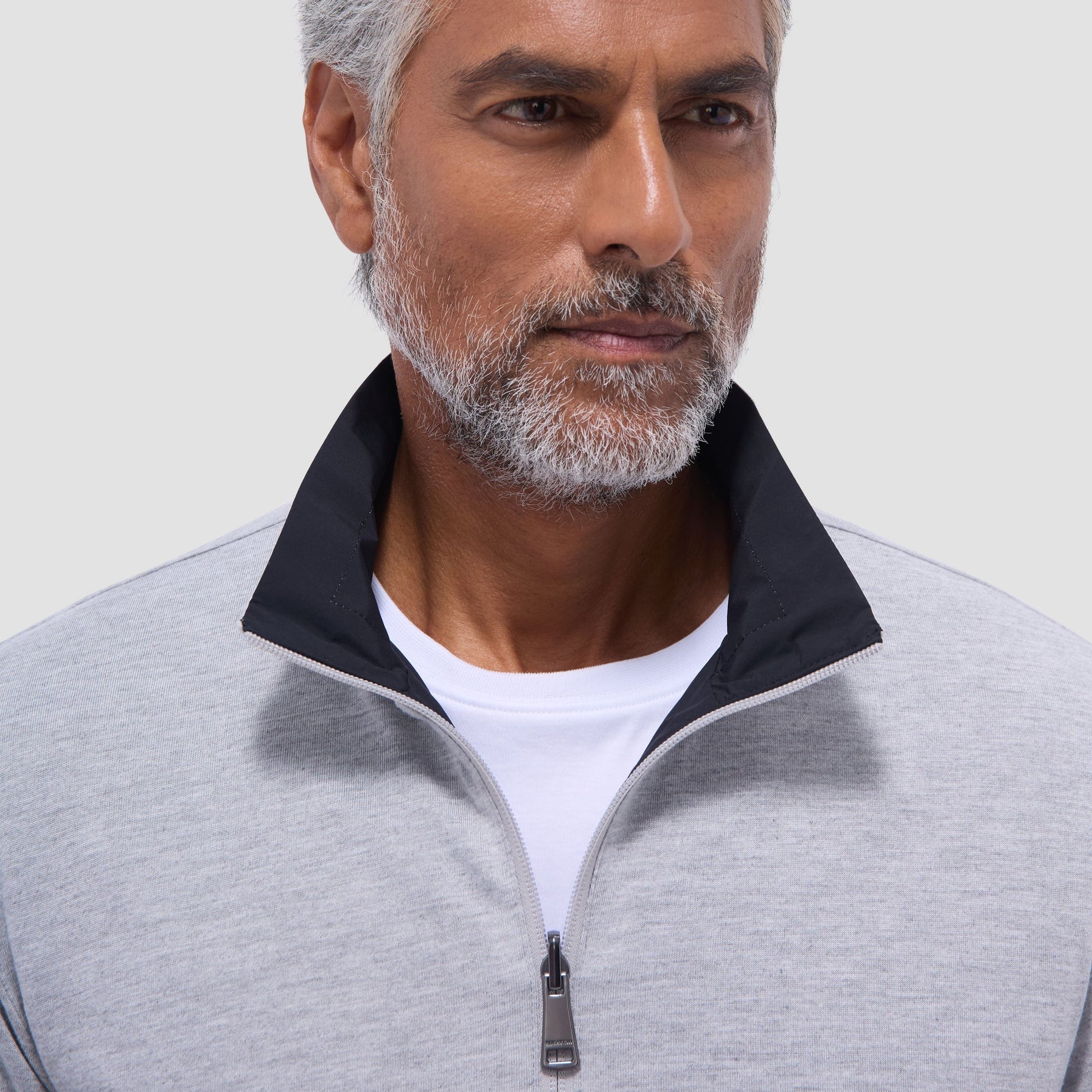 Bugatchi Reversible Windbreaker Jacket Black