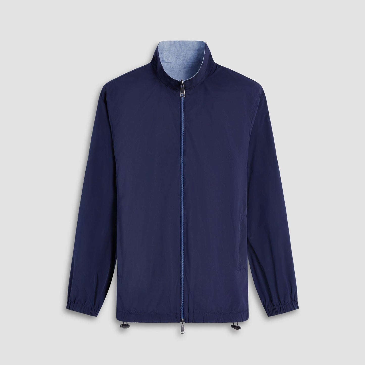 Bugatchi Reversible Windbreaker Jacket Navy