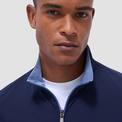 Bugatchi Reversible Windbreaker Jacket Navy