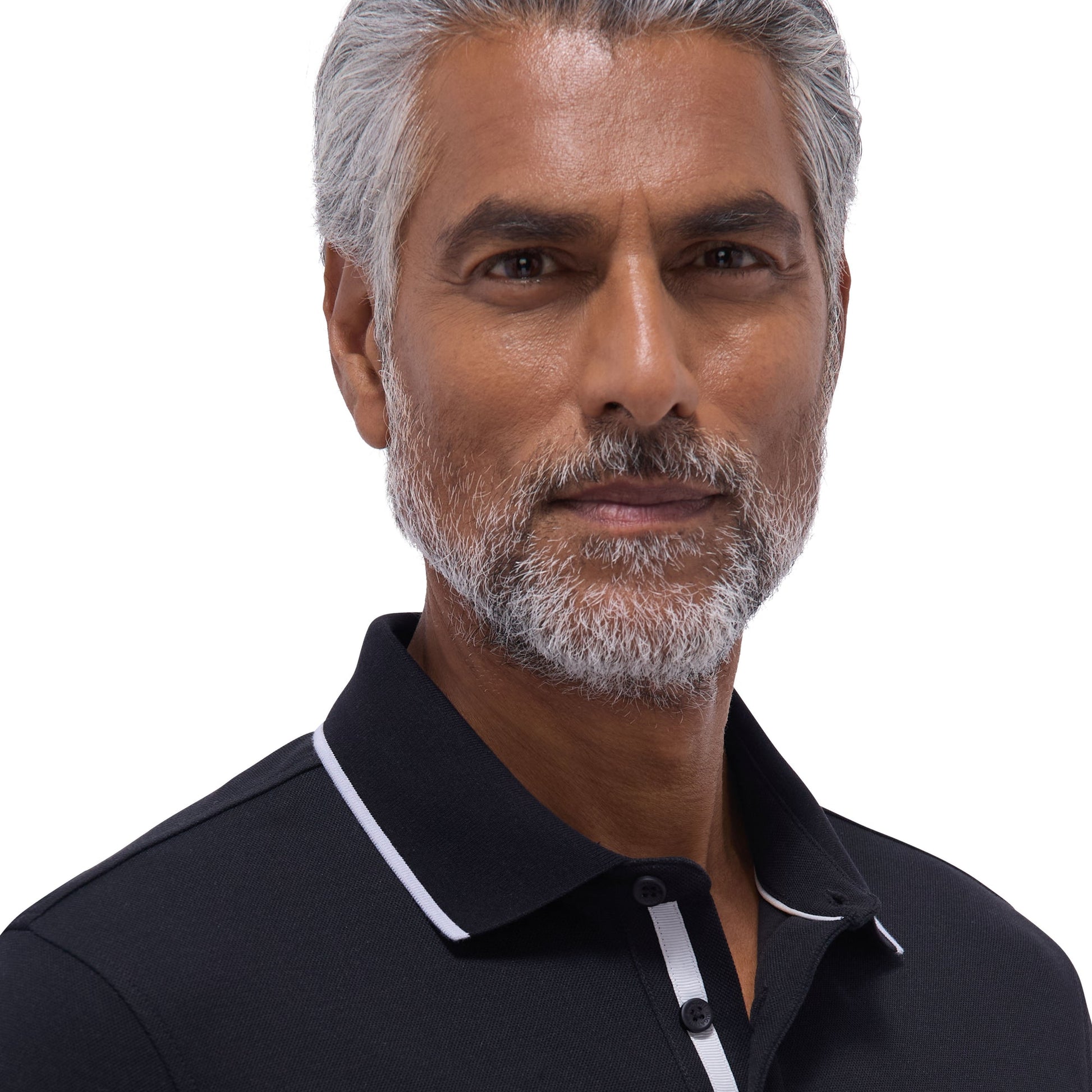 Bugatchi Pique Polo Shirt Black